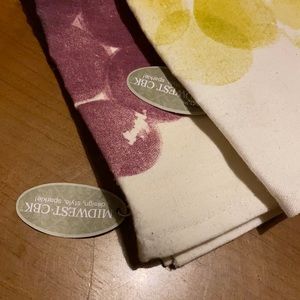 Midwest CBK - Set of 2 grape dish towels